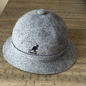Kangol Classic Gray Wool Cap